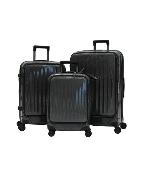 Carbon-Fiber Pattern Cabin Carry-On Suitcase